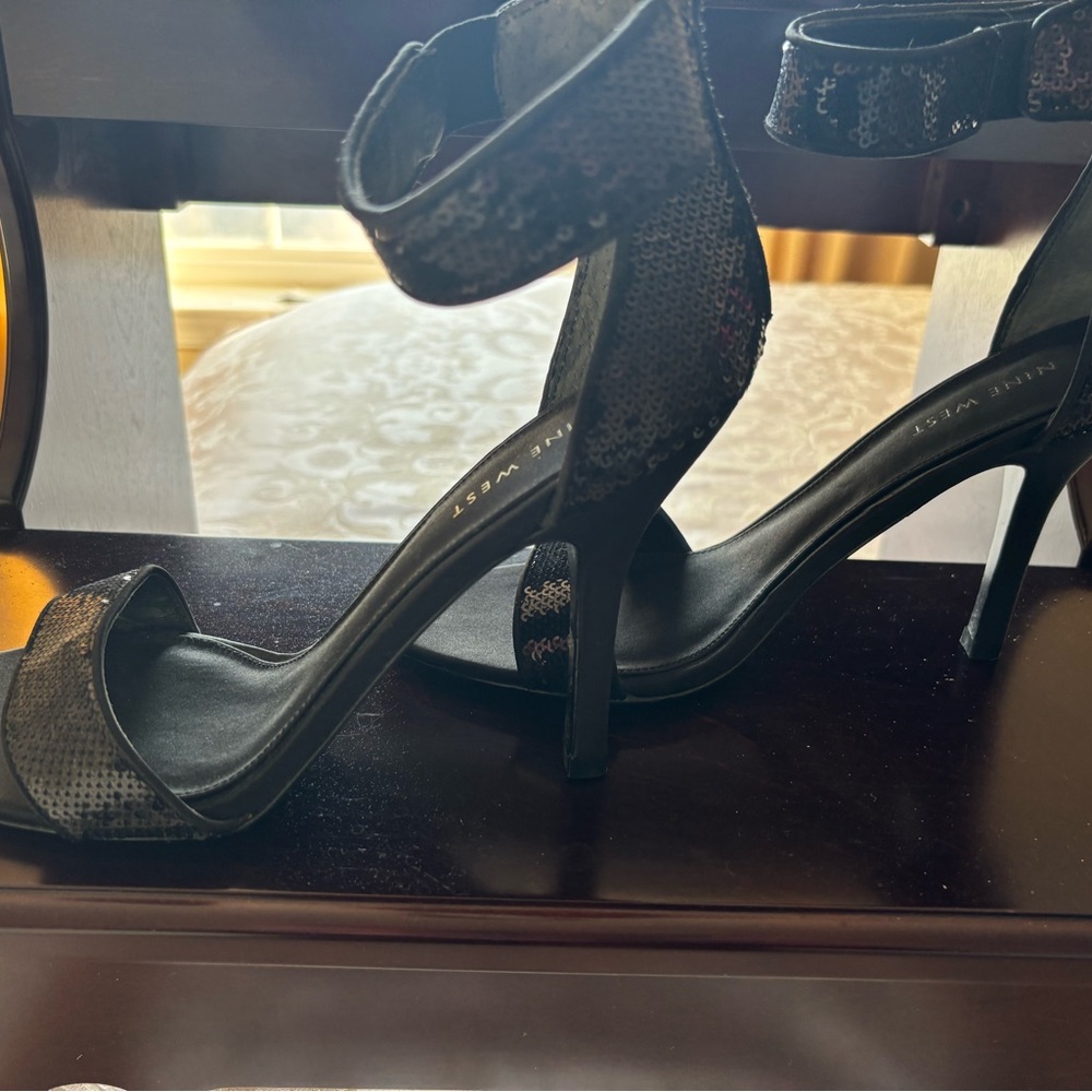 Nine West Black Elegant Stiletto Heels